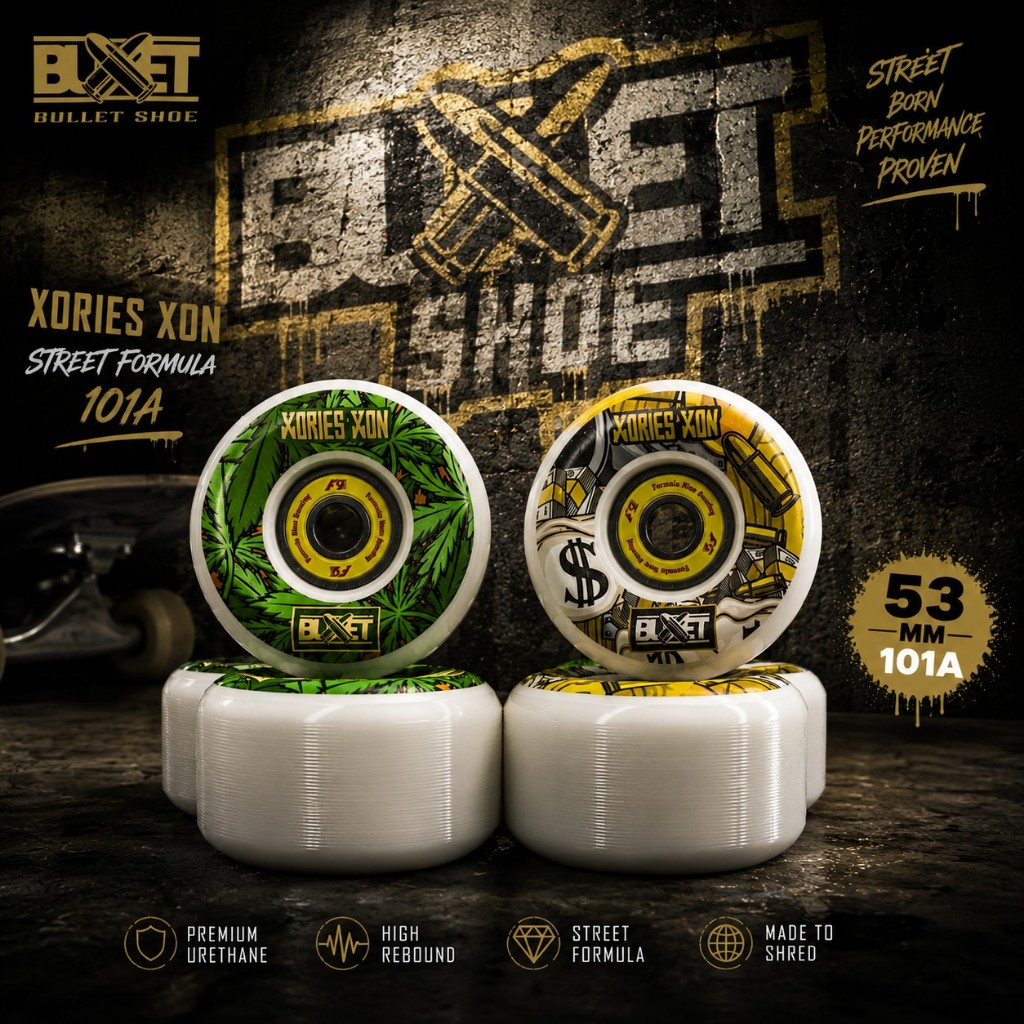 BULLET SKATEBOARD WHEEL | ล้อสเก็ตบอร์ดบูลเลท [สินค้าพร้อมส่ง]