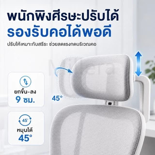 Millera ✨[รุ่นอัพเกรด]✨ เก้าอี้สำนักงาน เก้าอี้เรียน เก้าอี้พนักพิงตาข่าย เบาะนั่งสบาย สไตล์โมเดิร์น