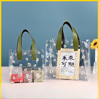 กระเป๋าใส Pvc มีหลายขนาด กันน้ำ พกพาง่าย หนา ใส่ของได้เยอะ สินค้าพร้อมส่ง จากกทม.