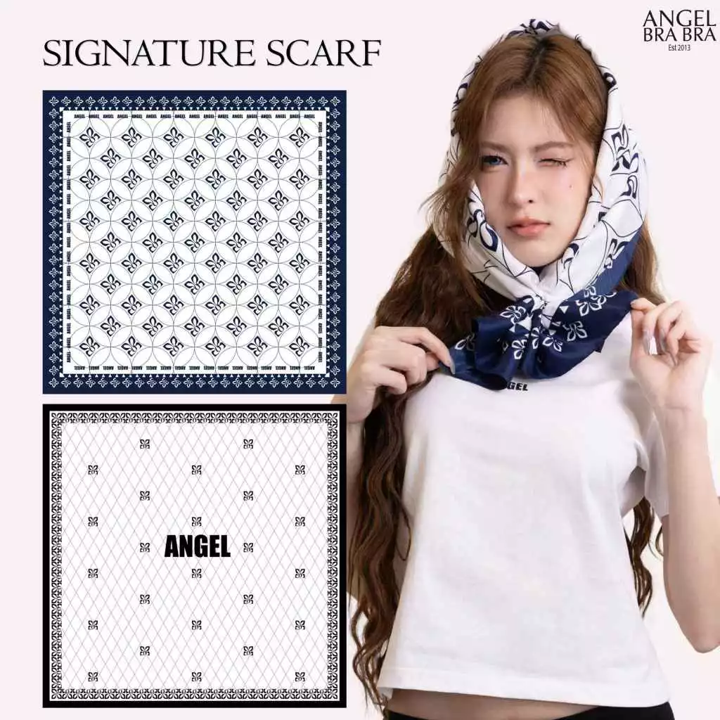 AngelBraBra ผ้าโพกศีรษะ Signature Scarf