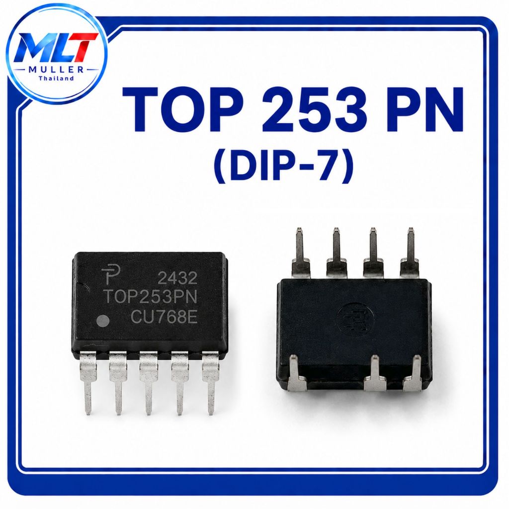TOP253PN DIP-7 ขา TOP253 PN IC-TR ไอซี-ทรานซิสเตอร์