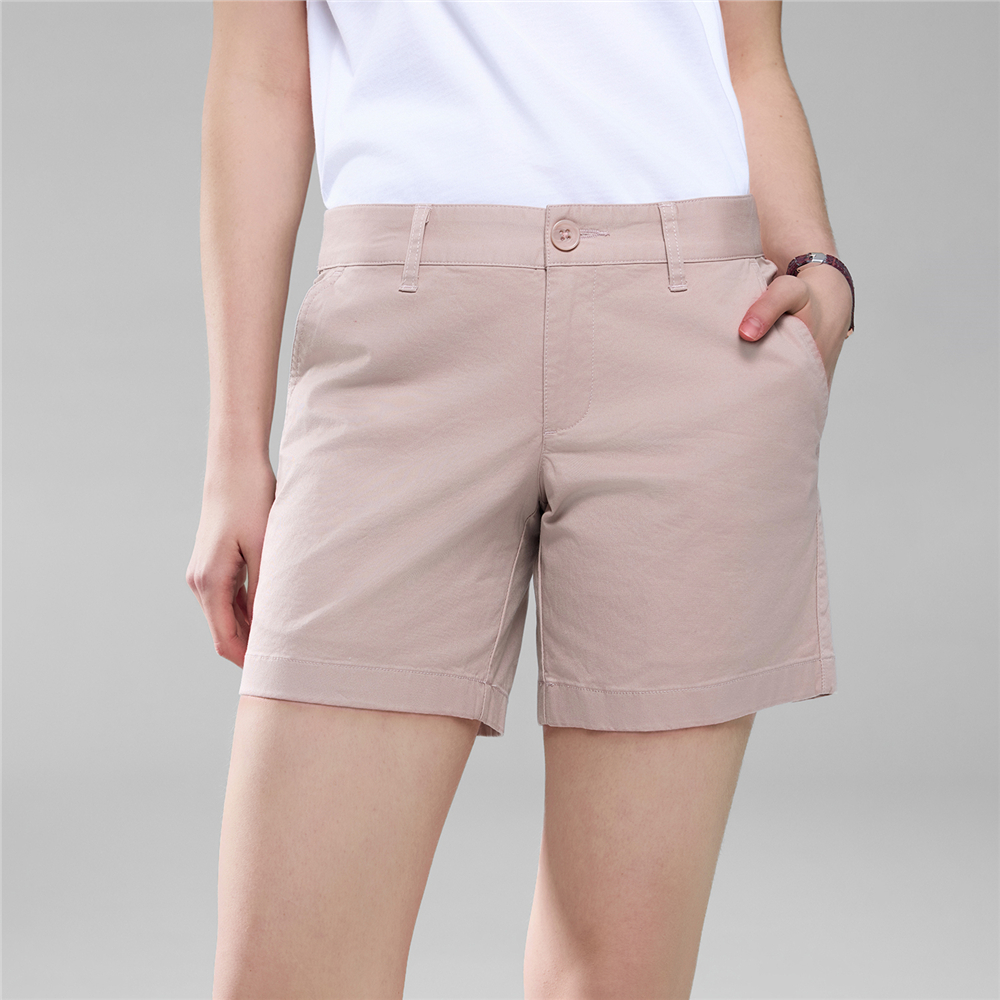 GIORDANO شورت نسائي Slim بخصر مطاطي — صورة 3