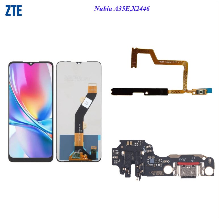 อะไหล่มือถือ ZTE Blade A35E,Z2466/สายแพร/แบต BL-49NZ/หน้าจอ LCD