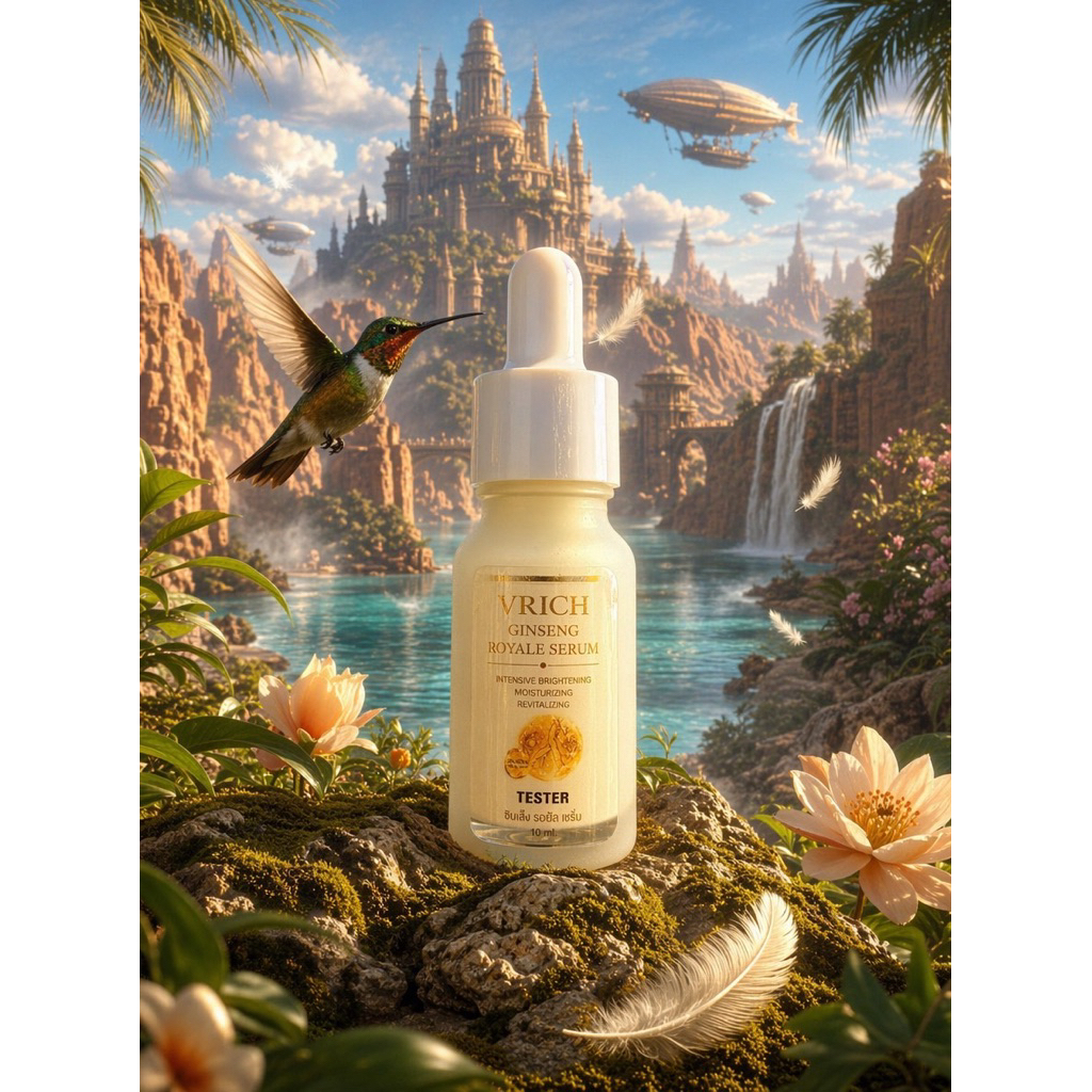 VRICHเซรั่มโสมพรีเมี่ยมเทสเตอร์10ml