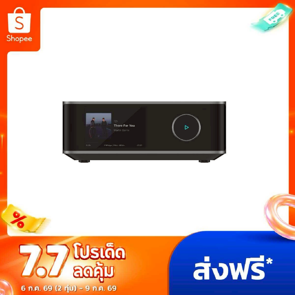 WiiM Amp Ultra | แอมป์อัจฉริยะ 100W x 2 | ขุมพลัง Dual Chip ESS DAC AI |  ปรับเสียงพอดีห้อง | ประกันศูนย์ไทย 1 ปี