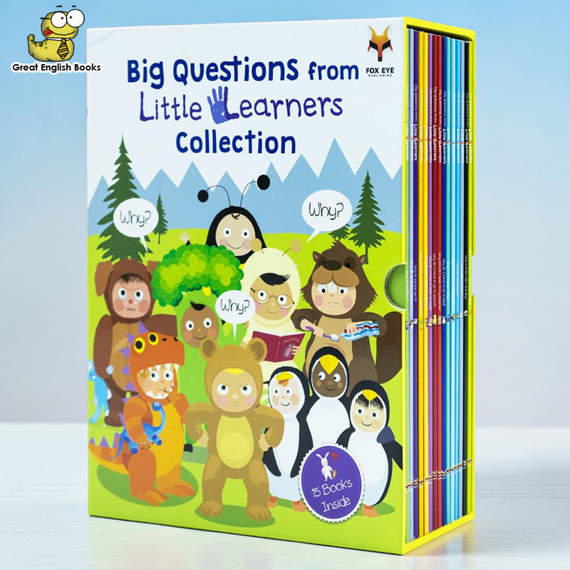 (ลิขสิทธิ์แท้ Original UK) ตอบทุกคำถามสุดน่ารู้ของเด็ก ๆ  Big Questions from Little Learners 15 Book