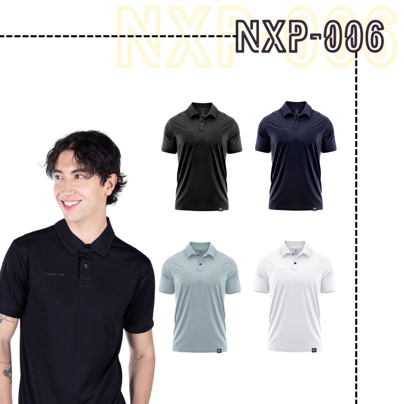 NEXT SPORT [NXP-006] เสื้อโปโล หล่อ เท่ ใส่สบาย
