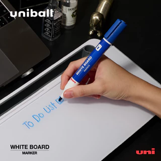 ปากกาไวท์บอร์ด uni White Board marker หัวกลม-หัวตัด