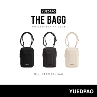 Yuedpao Mini Vertical Bag กระเป๋าสะพายข้าง ใส่มือถือได้ กระเป๋าอเนกประสงค์ ผ้าไนล่อนกันน้ำ