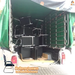 เก้าอี้สำนักงาน ไม่มีล้อ มีพนังพิงสูงไม่ปวดคอเก้าอี้ห้องประชุมเก้าอี้ทำงานแข็งแรงรับน้ำหนักได้150Kg