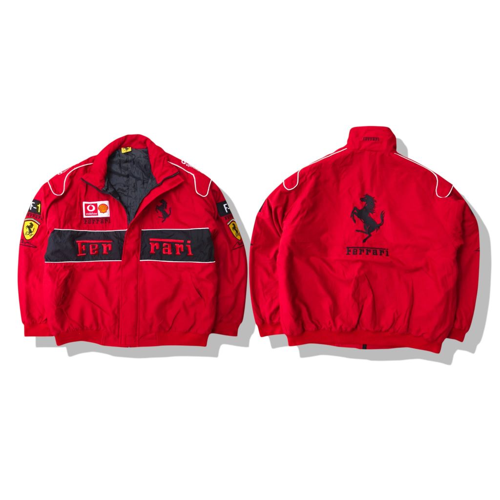Ferrari 1990 F1 Racing Jacket(XXL) มือสอง รอบอก 54”