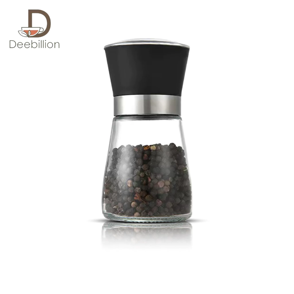 เครื่องบดเกลือพริกไทย Pepper grinder หัวเซรามิก บดละเอียด ทำความสะอาดง่าย สำหรับครัวและโต๊ะอาหาร Deebilion