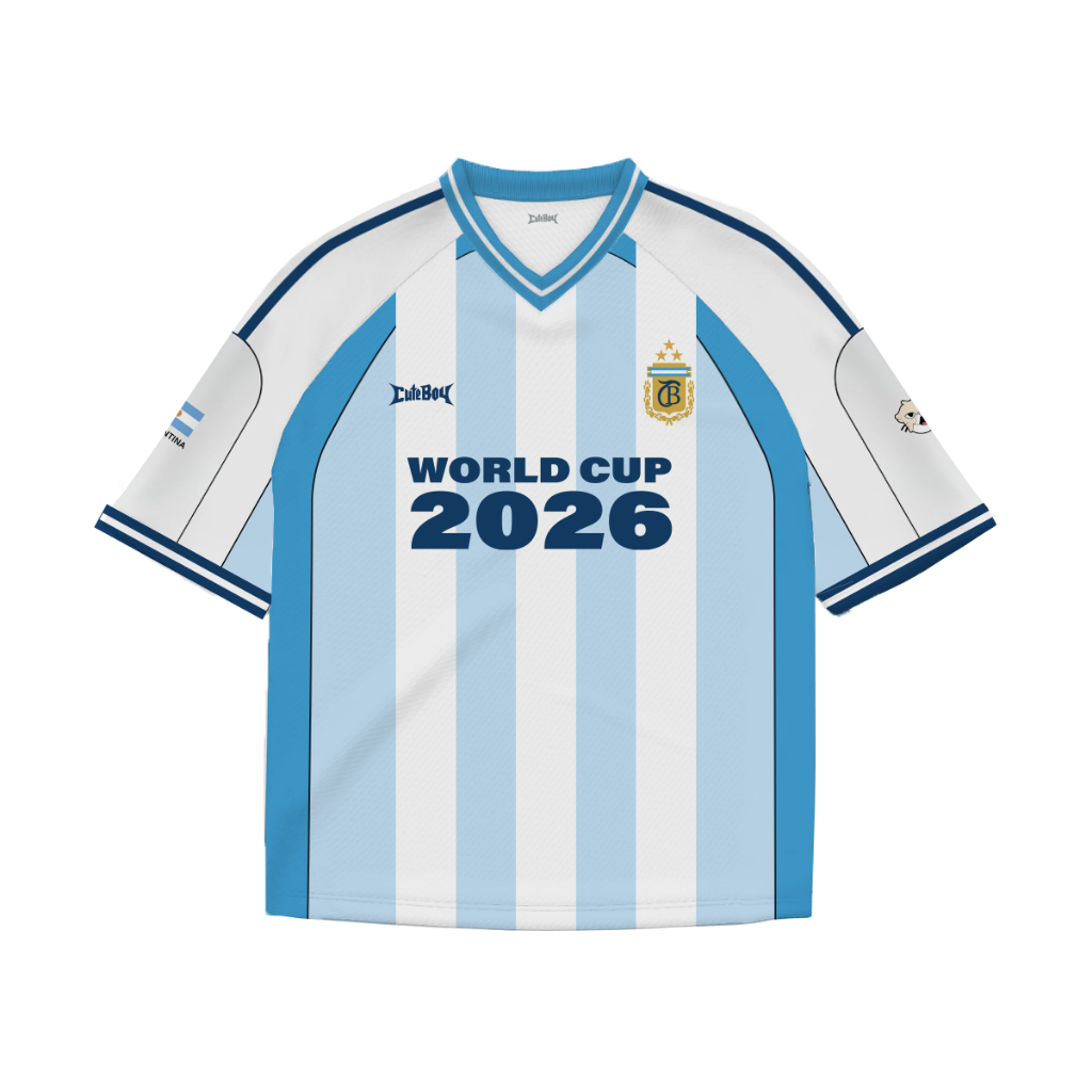 CuteBoy | [Pre-Order] GATO ARGENTINA JERSEY เสื้อบอลโลก 2026 เสื้อกีฬา