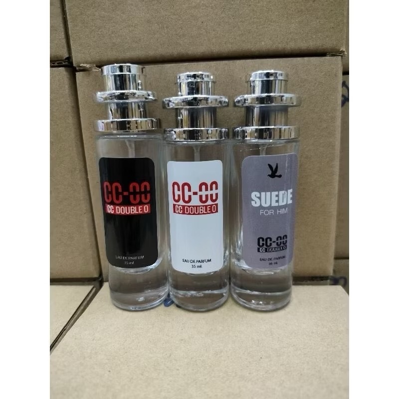 น้ำหอมccoo เทา ccooขาว ccooดำ 35ml.พร้อมส่งค่ะ