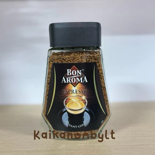กาแฟบอน อโรมา น้ำหนัก 100 กรัม Bon Aroma Instant Coffee มี2 แบบให้เลือก หอม เข้ม บรรจุในขวดแก้ว