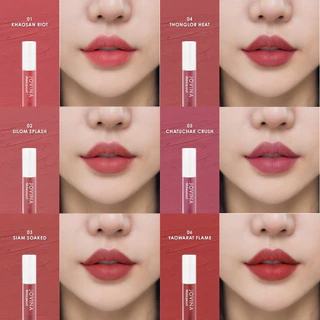 JOVINA JOY DEAL ซื้อ 1 ฟรี 1 | เมื่อซื้อ รองพื้นโจวีน่า/แป้งพัฟผสมรองพื้น/Eye Palette แถมฟรี Lip Lock(อย่าลืมเลือกสีลิป)