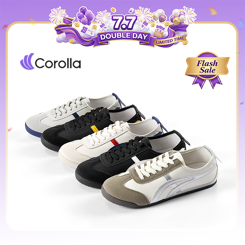 【รองเท้าผู้ชาย】Corolla Mexic 66 รองเท้าผ้าใบลำลองส้นแบน วัสดีหนังพียู พื้นกันลื่น ทรงคลาสสิค สำหรับผู้ชาย มีไซส์ใหญ่