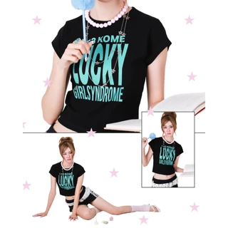 kome.offi เสื้อยืด baby tee รุ่น it-girl baby tee