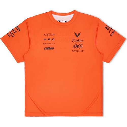 Culture Running Club Pole Position Running Shirt Apex Orange