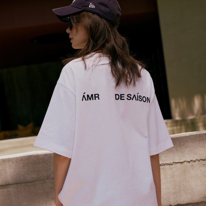 AMR DE SAISON ( AIMER ) - AMR DE SAISON Logo T-Shirt in Back