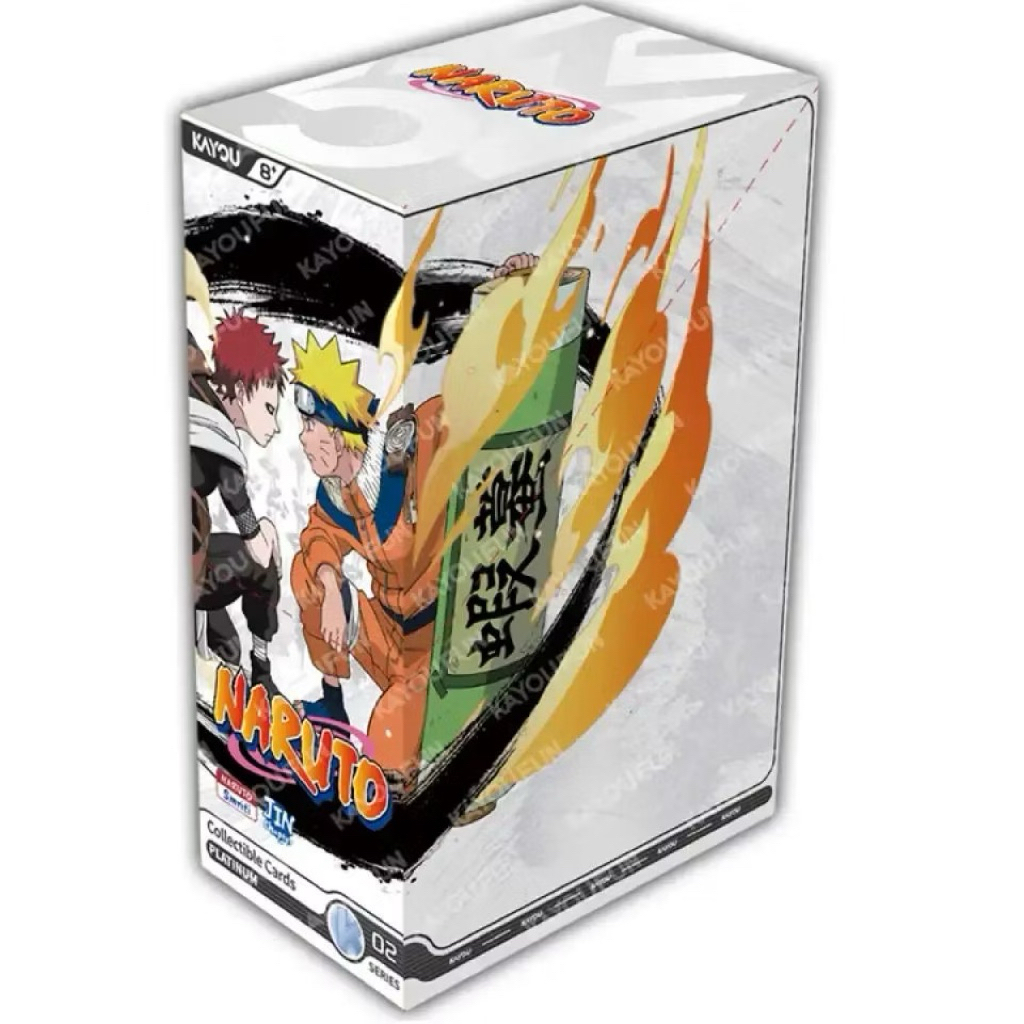 พร้อมส่งในไทย 🚗 การ์ดสะสม Kayou NARUTO JIN 2 ยกกล่อง 10 ซอง