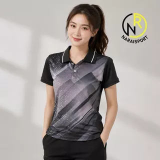 ***ของแท้ส่งไว** เสื้อคอปกหญิง SA303 เสื้อกีฬาหญิง ทรงเข้ารูป แนะนำให้เผื่อไซด์ SPORT DAY ผ้าไมโครพิมพ์ลาย NR305 A352