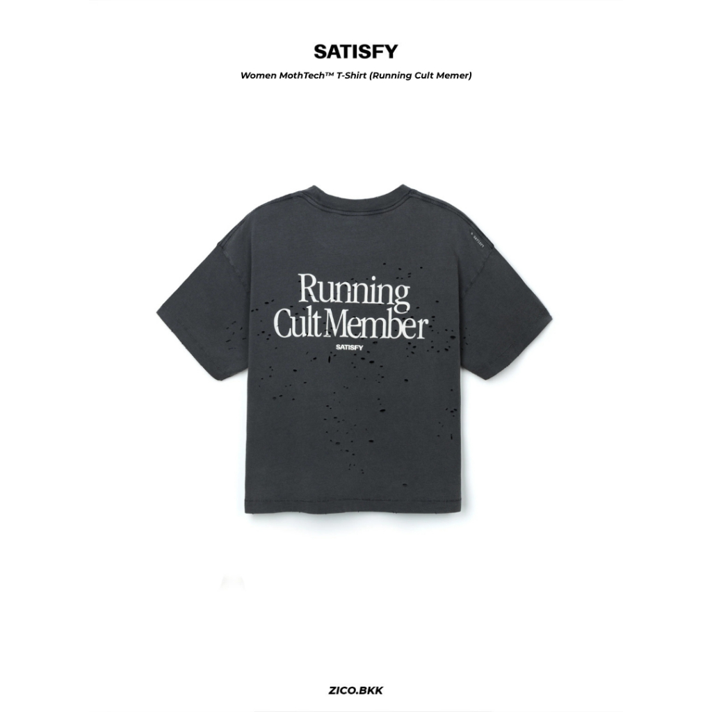 Satisfy Women MothTech™ T‑Shirt (Running Cult Memer)