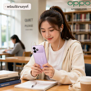 OPPO เครื่องแท้ศูนย์ไทย A6c แรม 4 GB รอม 128 GB แบตเตอรี่ 7000mAh จอ 6.75 นิ้ว รับประกัน 12 เดือน