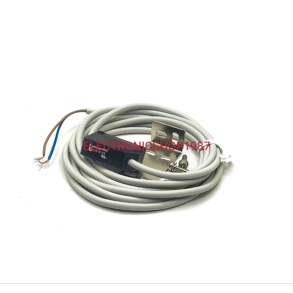 1ชุด(2ตัว)CX-411 CX411(CX-411D+CX-411E) Photoelectrics Sensor NPN Light-ON /Dark -ON  โฟโต้เซ็นเซอร์