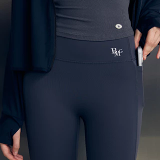 Bemingpants093(S-3XL)-Rumi Leggings - กางเกงเลกกิ้งขายาวทรงกระชับ ดีไซน์เรียบใส่ออกกำลังกาย