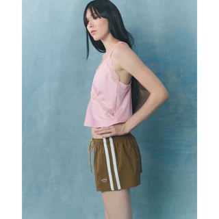 Satin Lace Camisole (Blush Pink)
