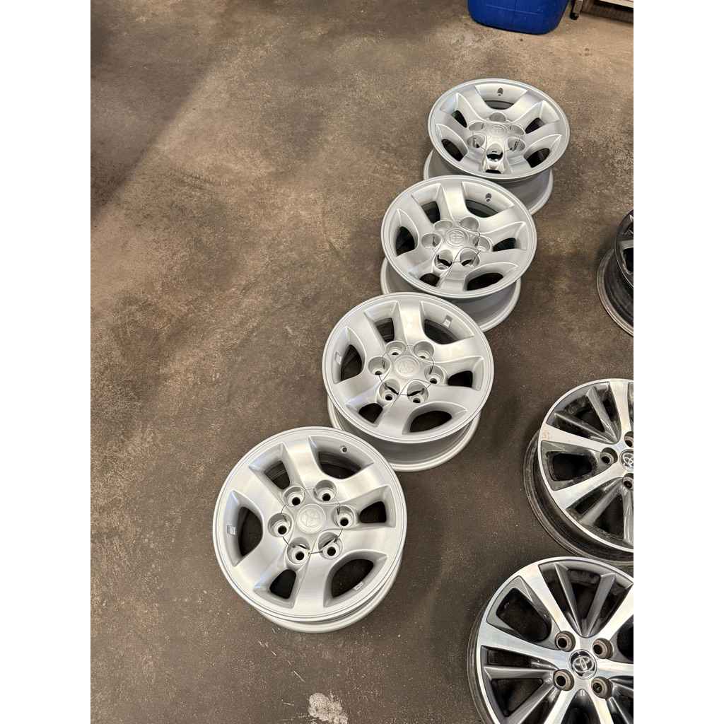 ล้อแม็ก Toyota tiger 4WD ขอบ15 6รู139 ราคาต่อวง ซื้อแยกวงได้