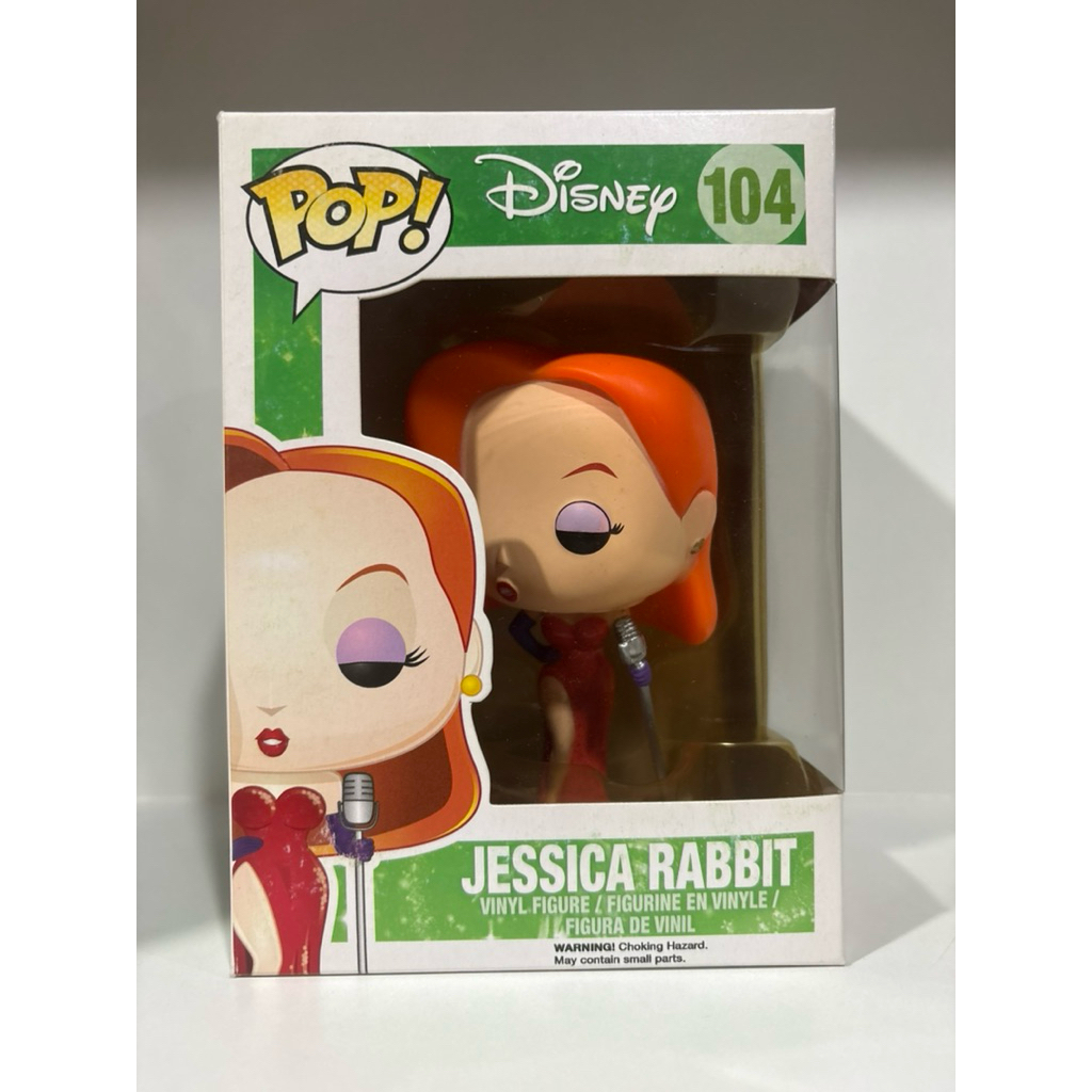 Funko Pop Jessica Rabbit Disney Who Framed Roger Rabbit 104