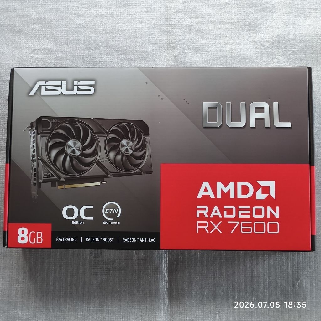 AMD Radeon RX 7600 การ์ดจอ