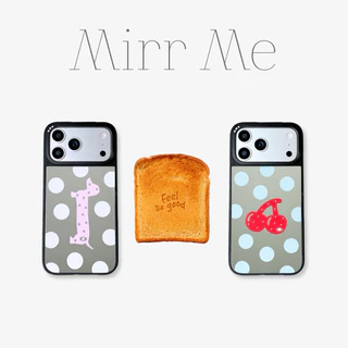 เคสโทรศัพท์ feelsogood.co with mirror & magnetic | MIRR ME Collection เคสขอบดำด้าน หนาจับถนัดมือ กระจกสกรีนลาย