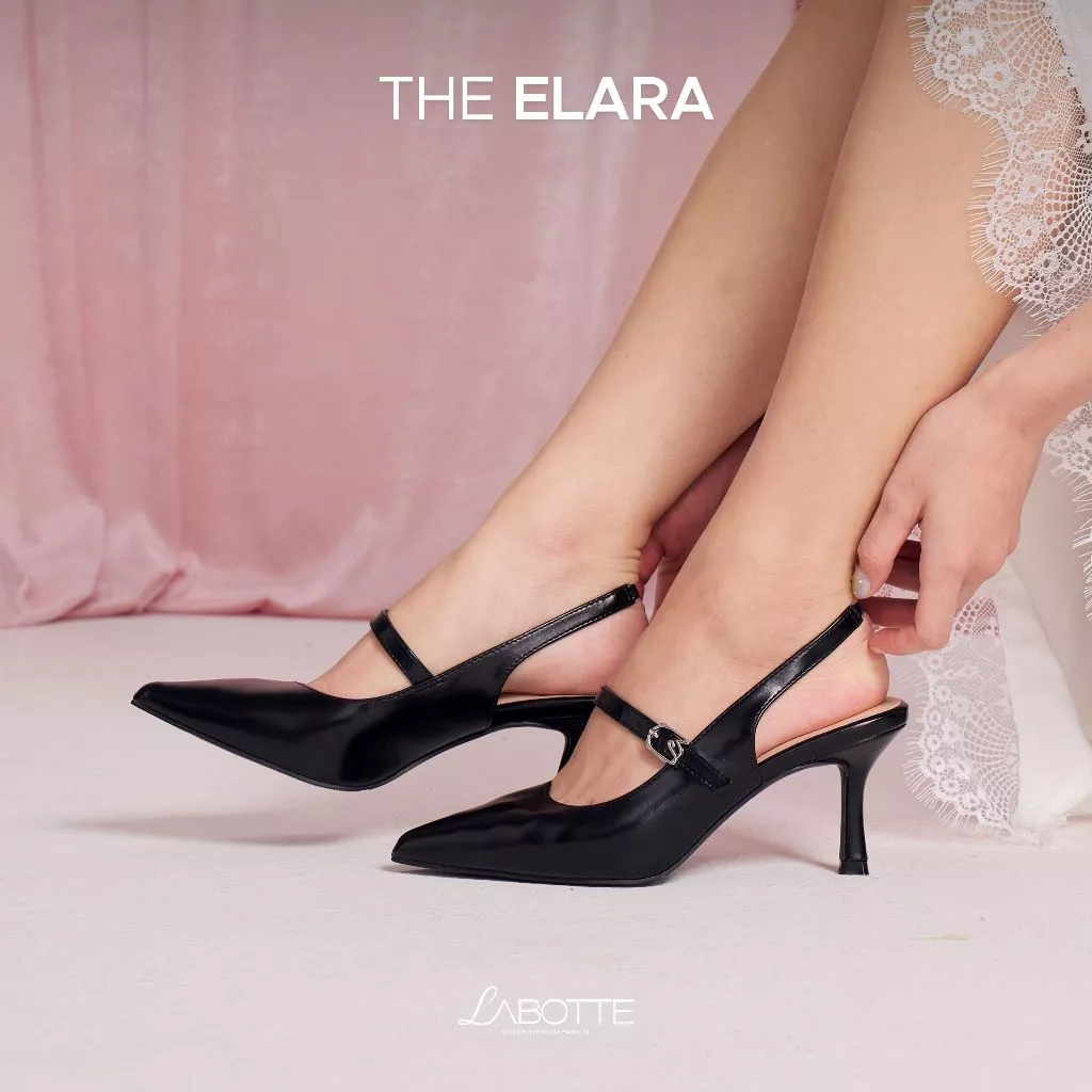 The Elara - Labotte.bkk รองเท้าส้นสูง รองเท้ารัดส้น (YH25850-8)