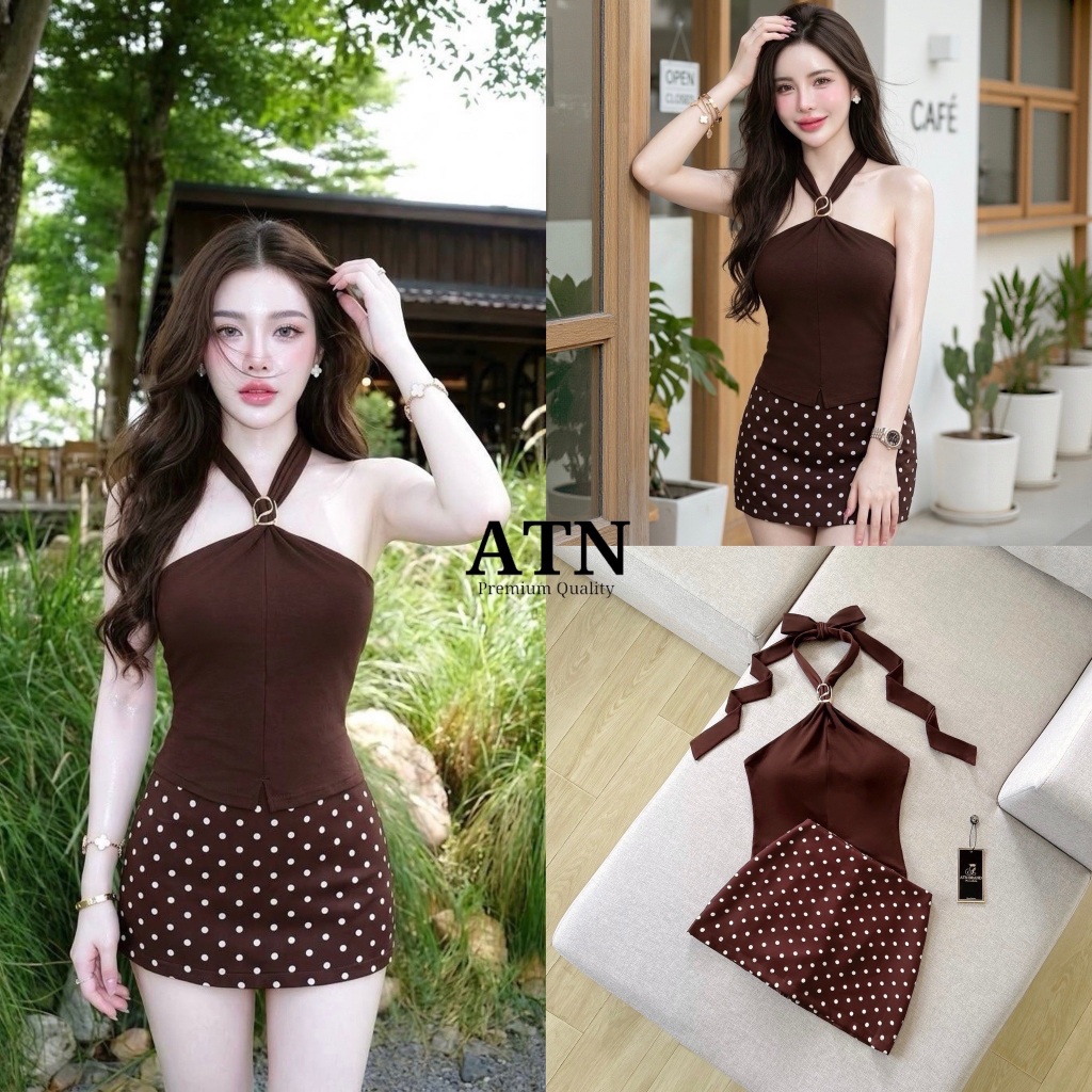 ATN set2ชิ้น เสื้อผูกคอMix & Match