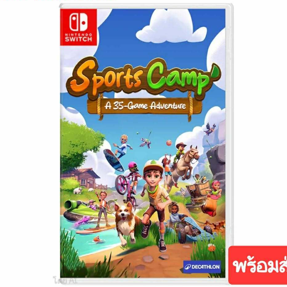 nintendo switch sports camp a 35 game adventure ( english )