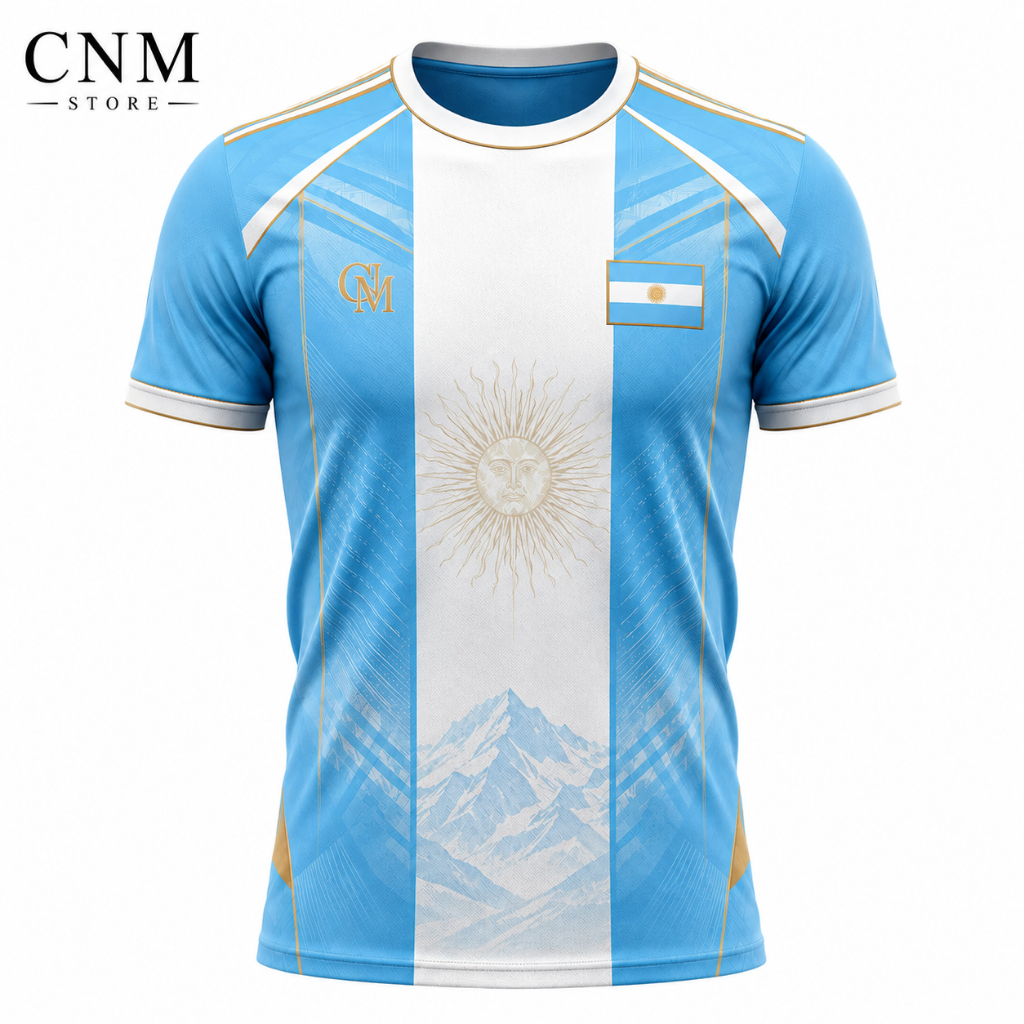 เสื้อฟุตบอลคอกลม ลายทีมชาติ 200G ผ้าเมช ระบายอากาศ แห้งไว ใส่สบาย มีหลายประเทศ XS-6XL