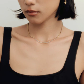 Bemet Tennis pastel choker สร้อยคอสแตนเลส