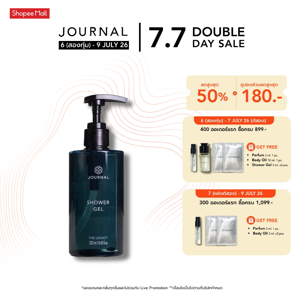 Journal The Legacy Shower Gel 250 ml.