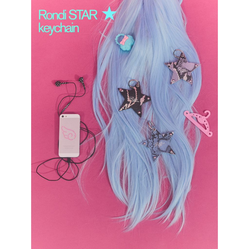 RONDI star keyring พวงกุญแจรูปดาว