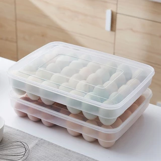 Goody Home กล่องใส่ไข่ กล่องเก็บไข่ Egg Storage บรรจุได้ 34 ฟองให้ไข่สดนานขึ้น วางซ้อนได้
