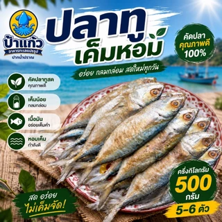 ปลาทูเค็มหอม ครึ่งกิโลกรัม ตัวใหญ่ ไม่เค็มมาก ครึ่งกิโลกรัม 5-6 ตัว