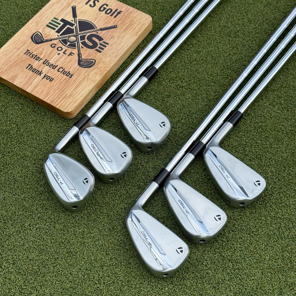 ชุดเหล็ก Taylormade 🔥P790 Gen5🔥 6ชิ้น ก้าน n.s pro Modus3 tour105 Flex S สวยสภาพดีมาก ไม้กอล์ฟมือสอง