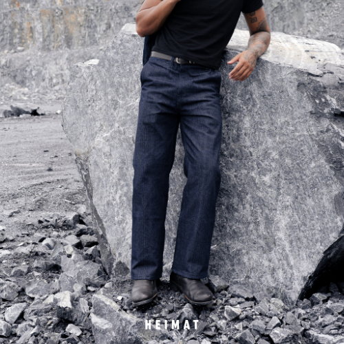 HEIMAT LONG HAUL SELVEDGE DENIM - RAW INDIGO - กางเกงยีนส์ทรง straight