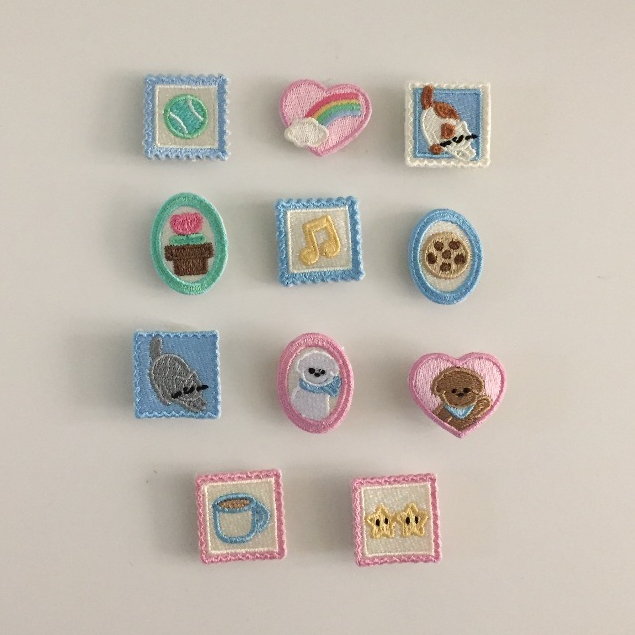 Whiteboard.co Patch for Phone Case - Size M [TheDailyRituals] แพทช์ตุ๊กตาติดตกแต่ง (ซื้อผ่าน Shopee Video ลด 30%)