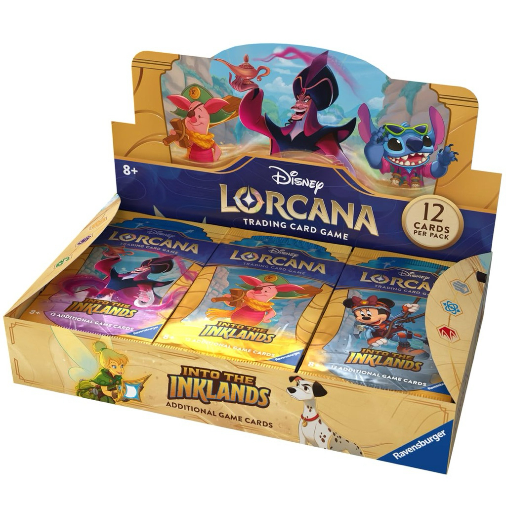 ✨️ พร้อมส่ง Disney Lorcana Set 3 Into The Inklands - Booster Box Ver.ENG