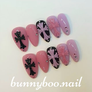 💅เล็บปลอมเจล ชูก้าชูก้ารูนนน🩷💜🖤💒