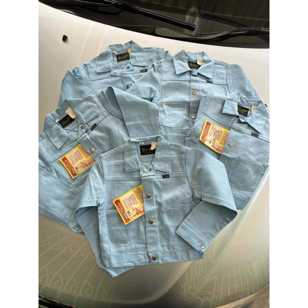 ( เด็ก child ) Wrangler Denim type ll Jacket Made in USA 🇺🇸 Vintage 1970s